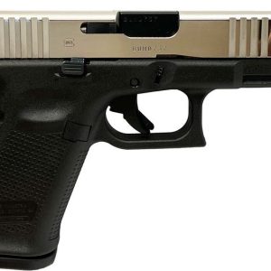 GLOCK 19 GEN 5 POLISHED NICKEL 9MM 4.02" BARREL 15-ROUNDS EXCLUSIVE